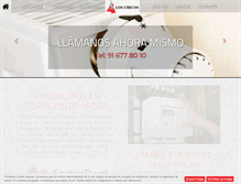 Tablet Screenshot of fontanerialoschicos.com